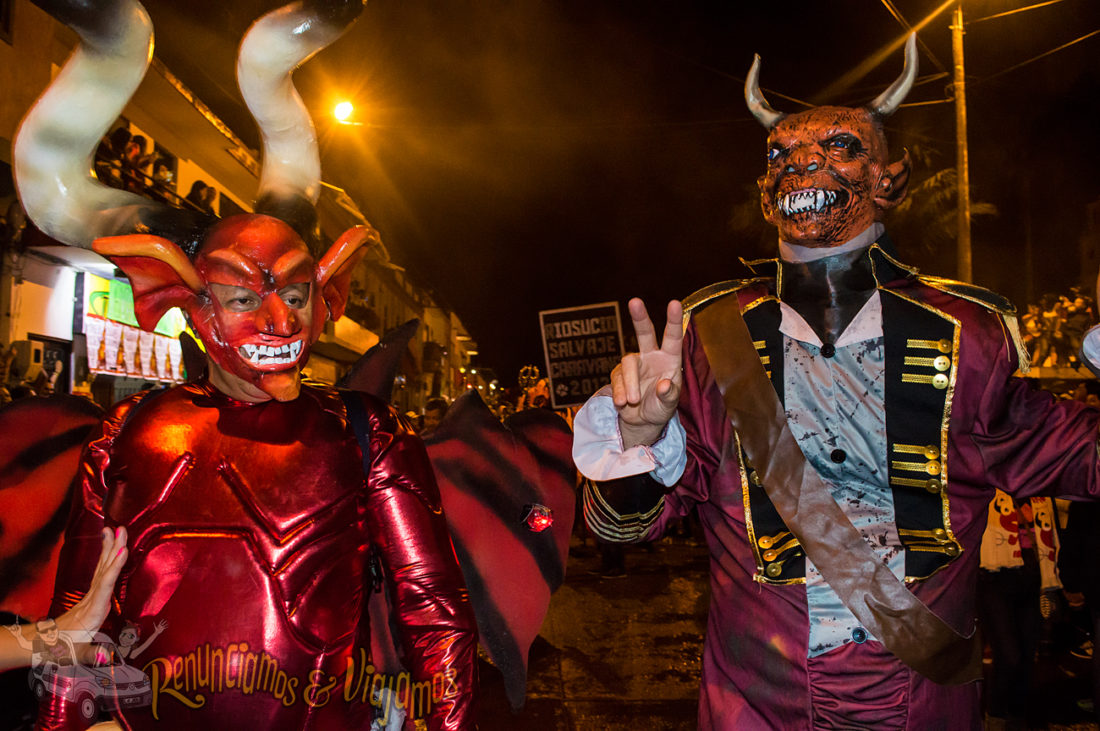 Carnaval del Diablo en Riosucio Así fue la entrada de su satánica majestad al pueblo